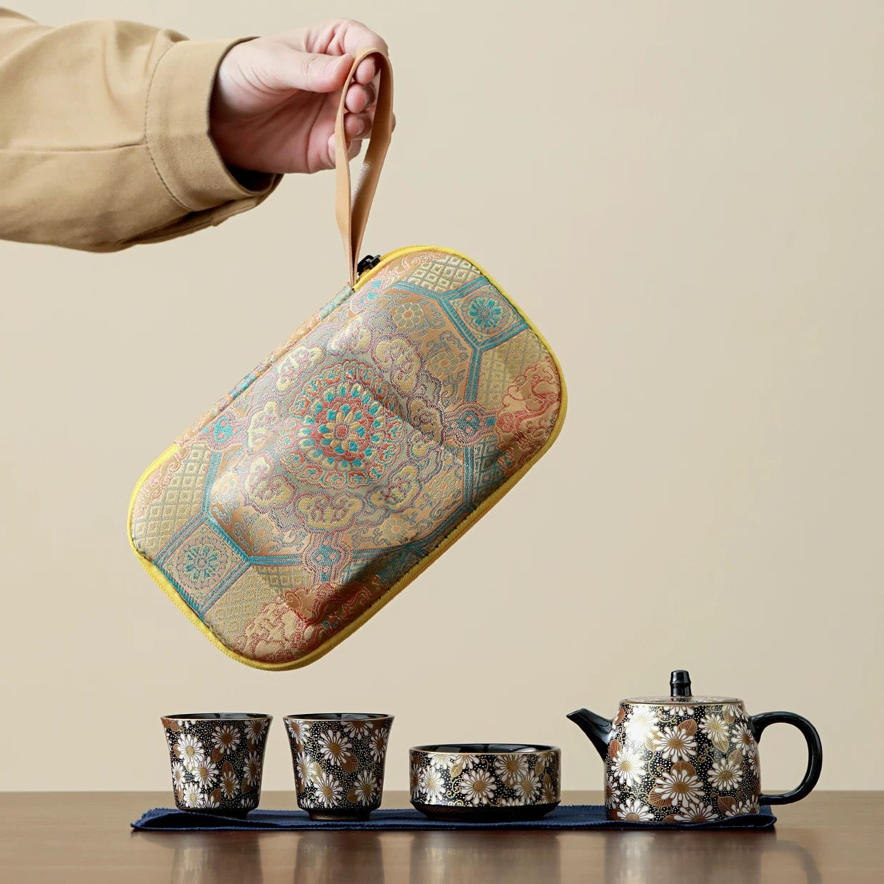 Daisy Portable Office Tea Set