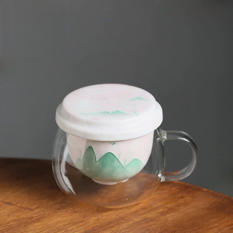 Mountain Peak All-in-One Tea Mug : - Seekcase