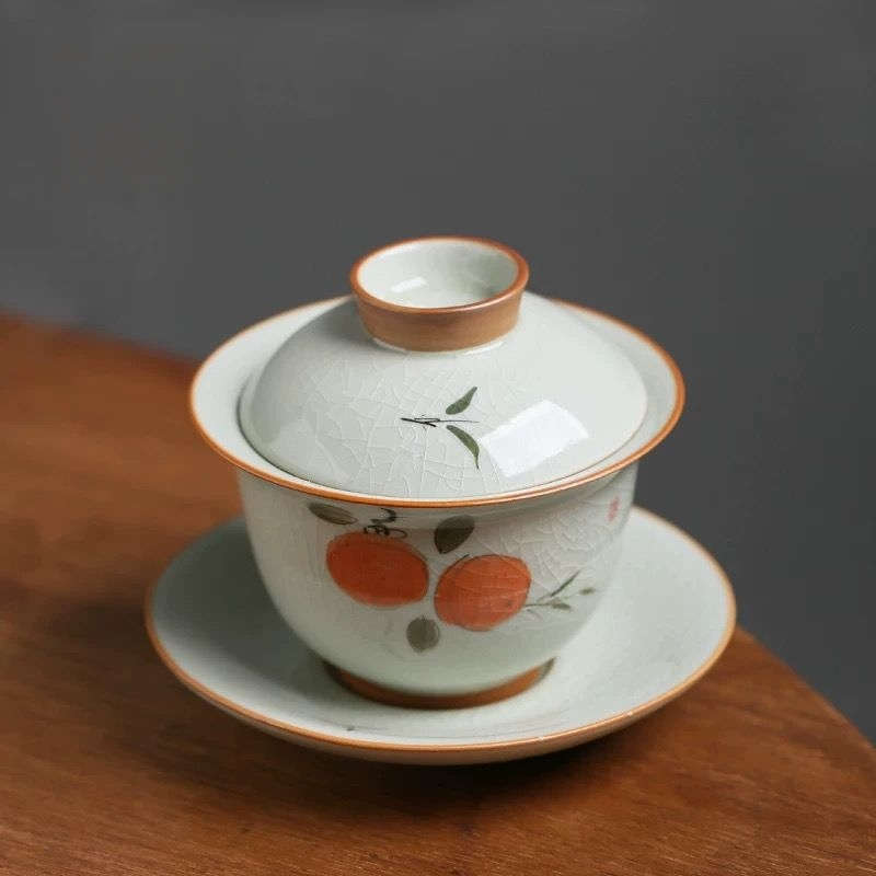 Persimmon Portable Tea Set : - Seekcase