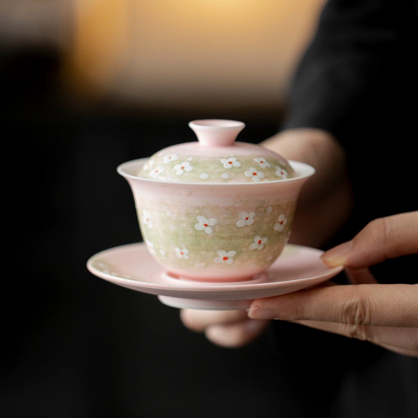 Small Floral Gaiwan : - Seekcase