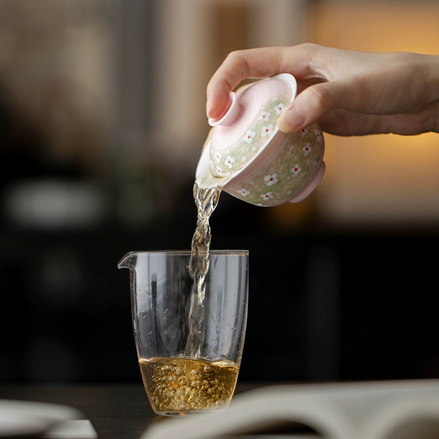 Small Floral Gaiwan : - Seekcase