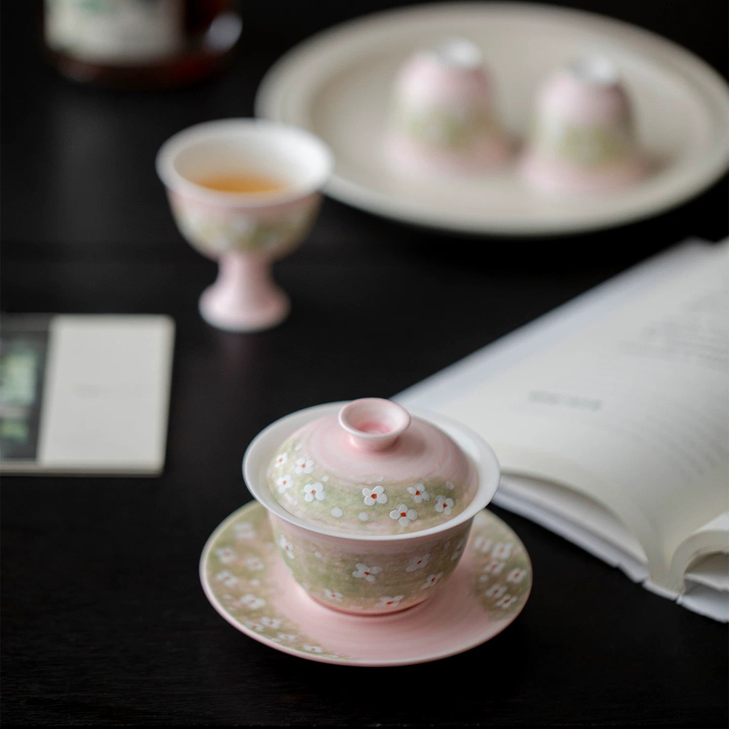 Small Floral Gaiwan : - Seekcase