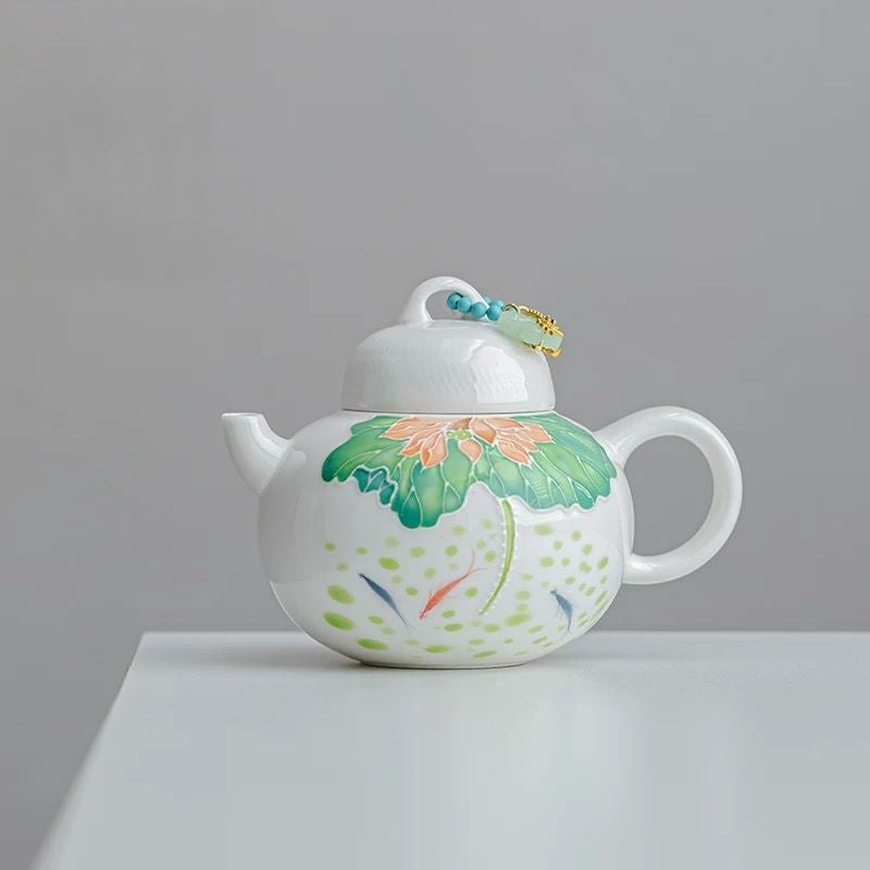 Fish & Lotus Teapot : - Seekcase