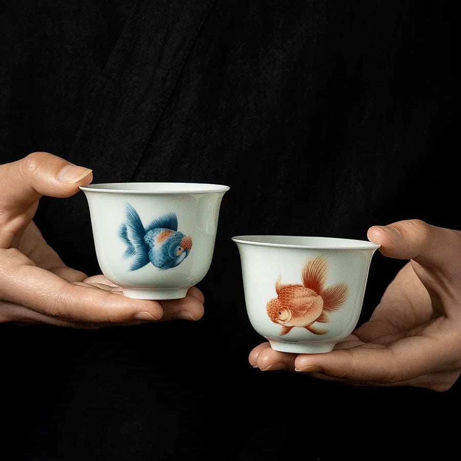 Goldfish Tea Cup Set : - Seekcase