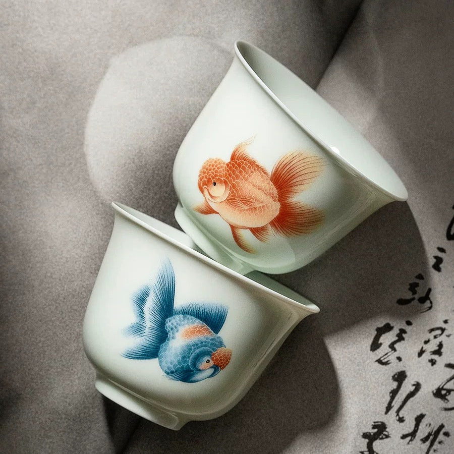 Goldfish Tea Cup Set : - Seekcase