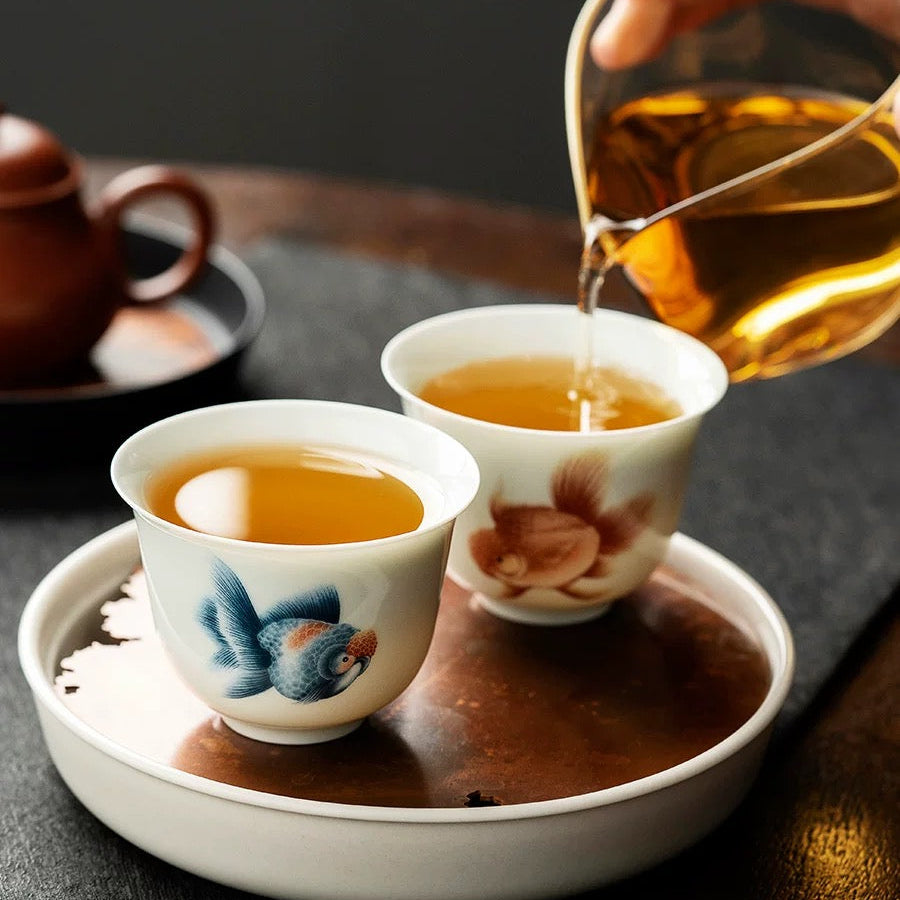 Goldfish Tea Cup Set : - Seekcase