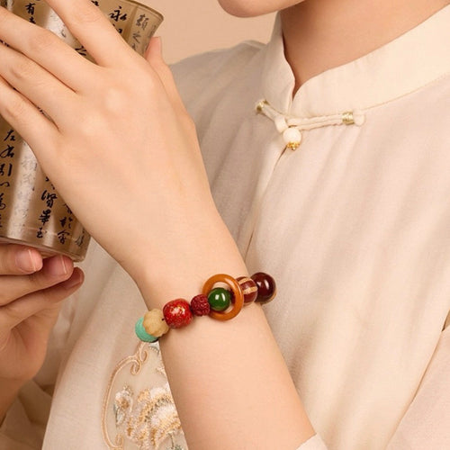 18-Seed Bodhi Mala Bracelet : - Seekcase
