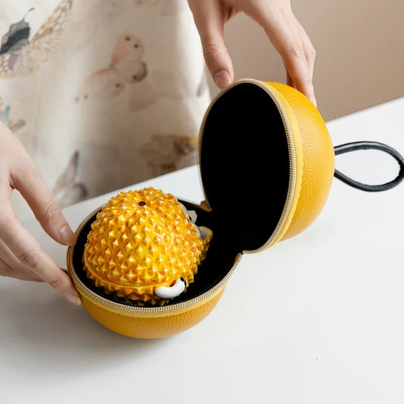 Hedgehog Travel Tea Set : - Seekcase