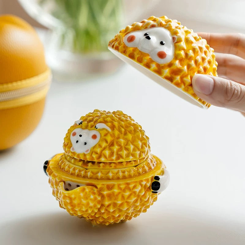 Hedgehog Travel Tea Set : - Seekcase