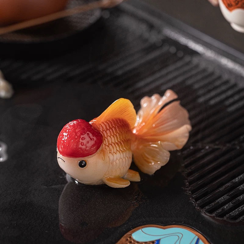 Color-Change Animal Tea Pets : Goldfish Tea Pet - 1 PC - Seekcase