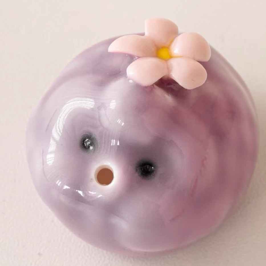 Bubble-Blowing Tea Pet : Purple - 2 PCS - Seekcase