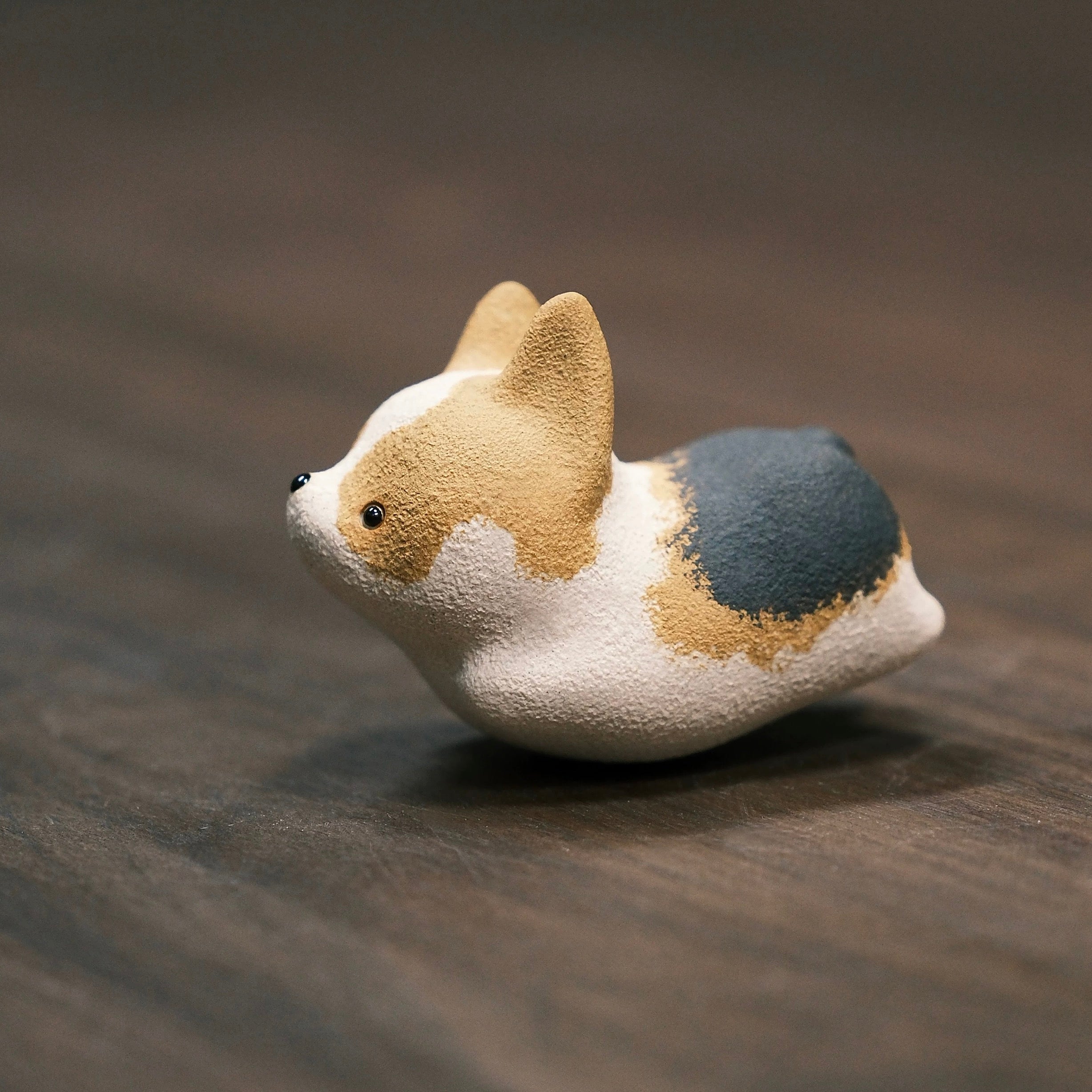 Teapot Lid Stand & Tea Pet : Corgi - 7X5cm - Seekcase