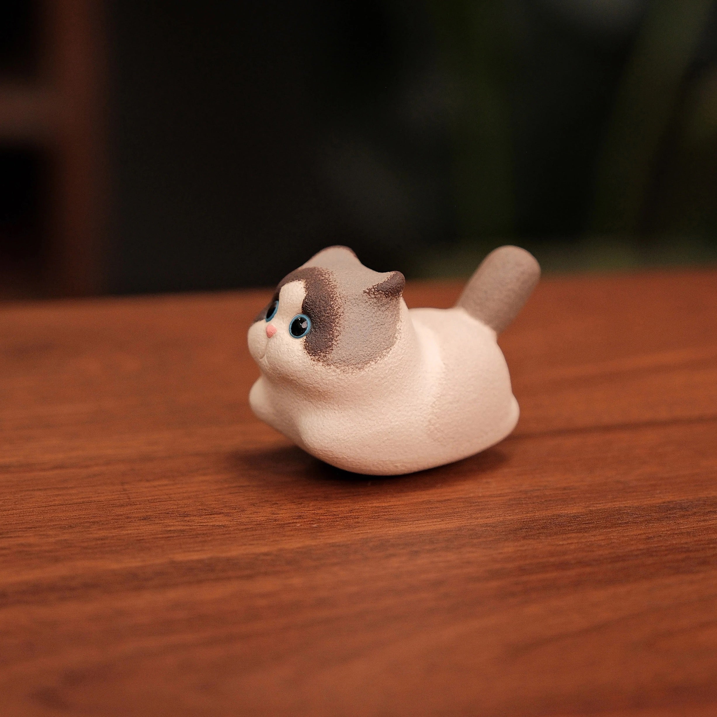 Teapot Lid Stand & Tea Pet : Ragdoll Cat - 6.5X4cm - Seekcase