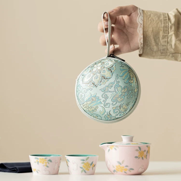 Osmanthus Travel Tea Set