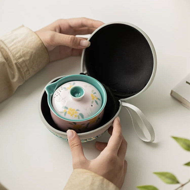 Osmanthus Travel Tea Set