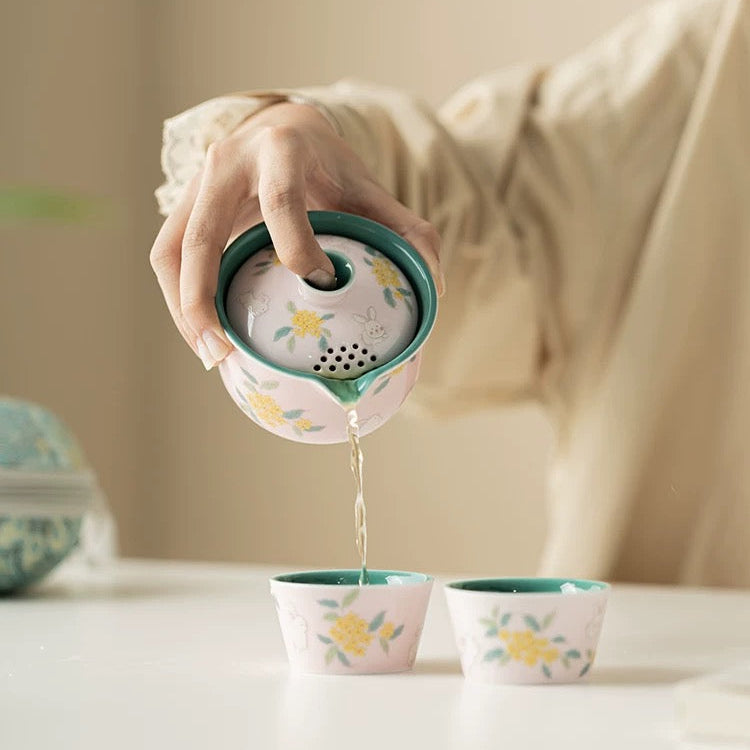 Osmanthus Travel Tea Set