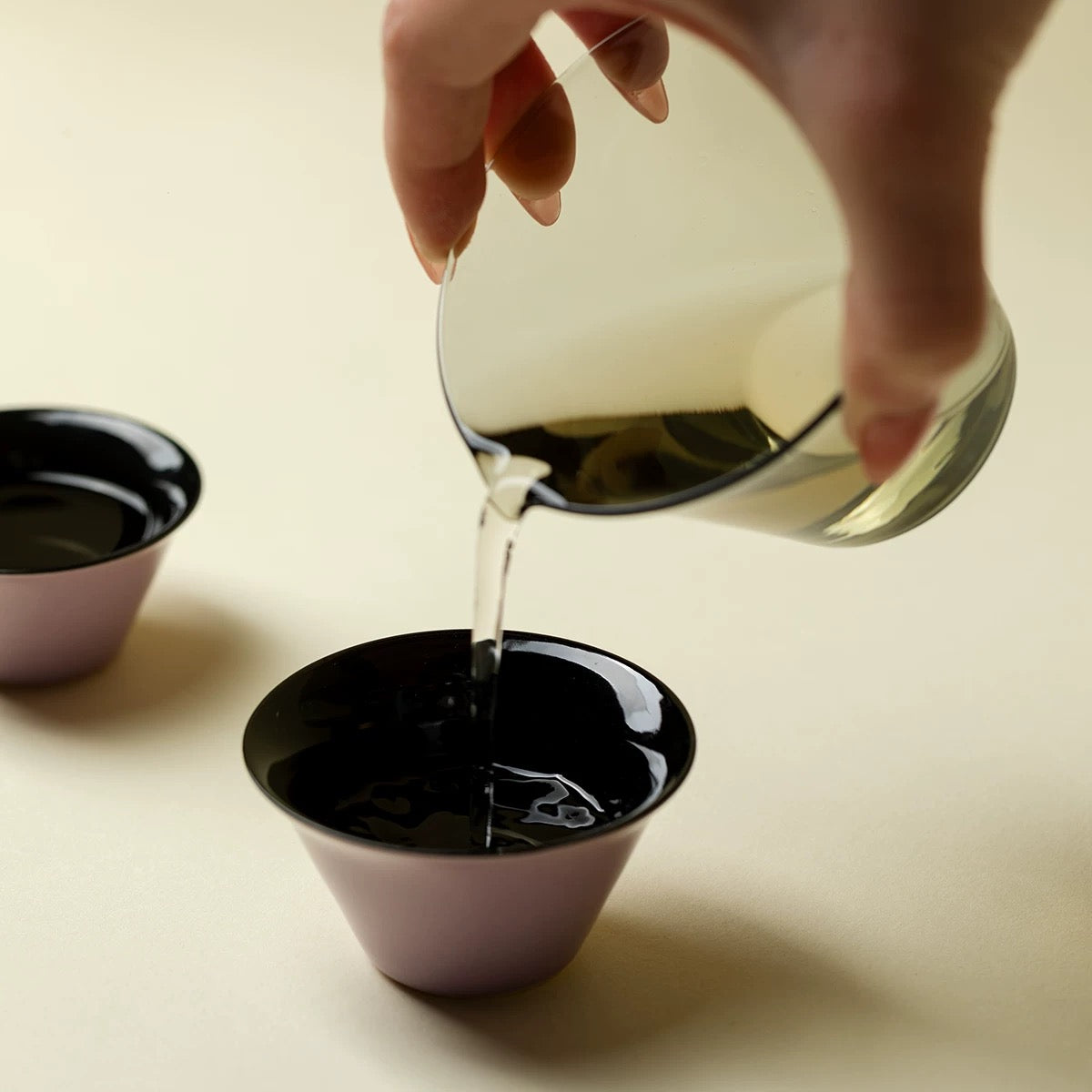 Purple Gaiwan Travel Tea Set
