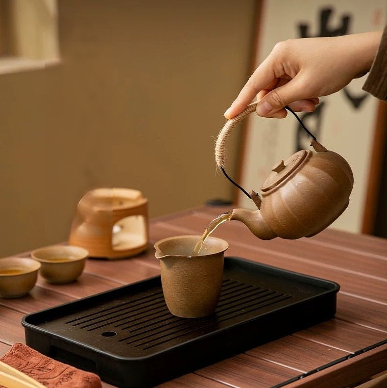 Pumpkin Minimalist Camping Tea Set