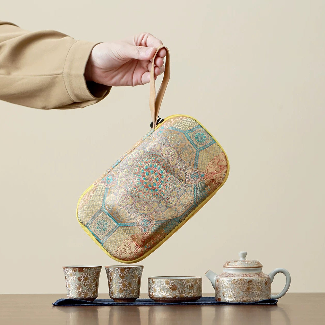 Daisy Portable Office Tea Set