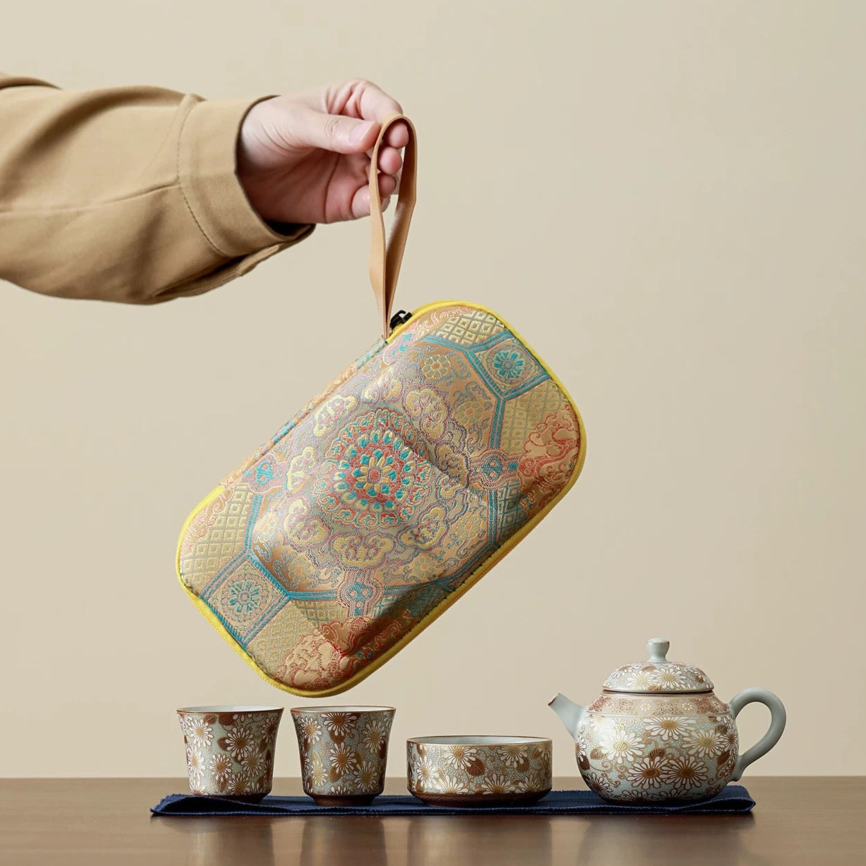 Daisy Portable Office Tea Set