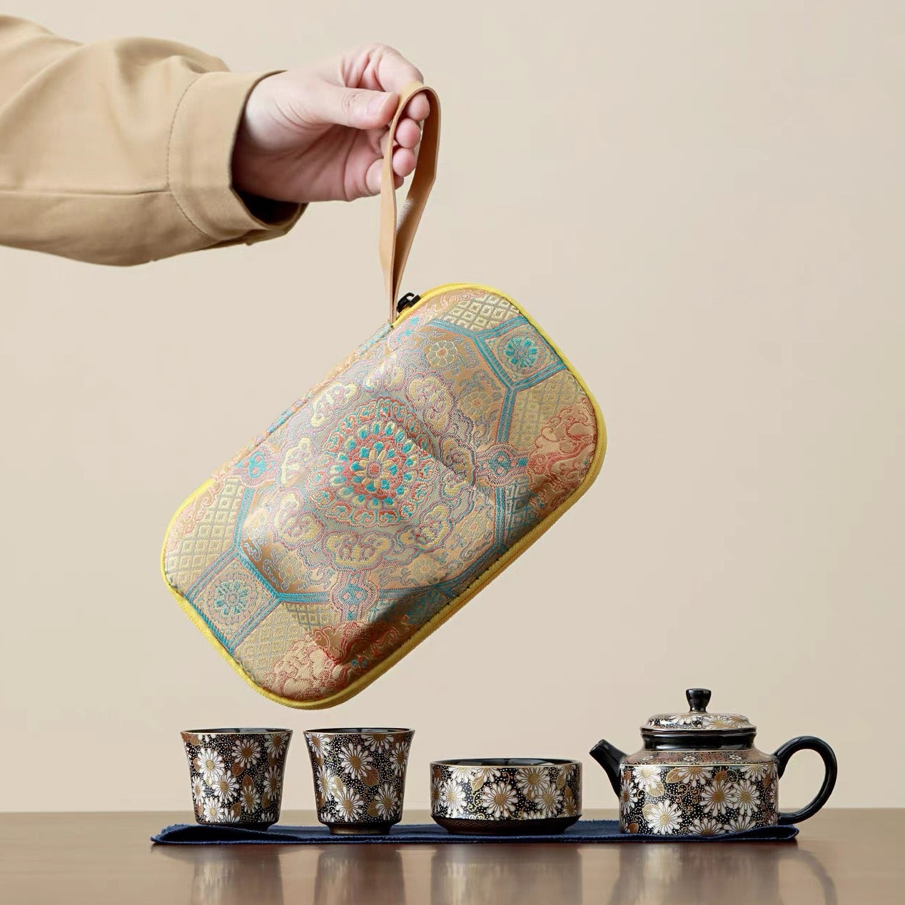 Daisy Portable Office Tea Set