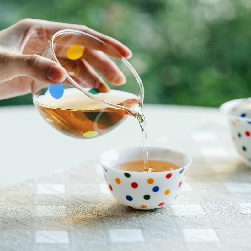 Polka-Dot Portable Office Gaiwan Set (Copy) : - Seekcase