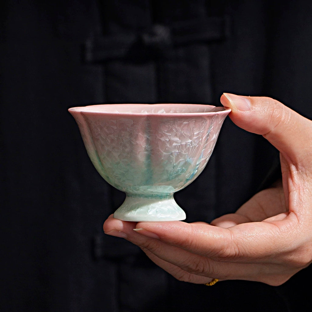 The Floral Footed Cup 65ml