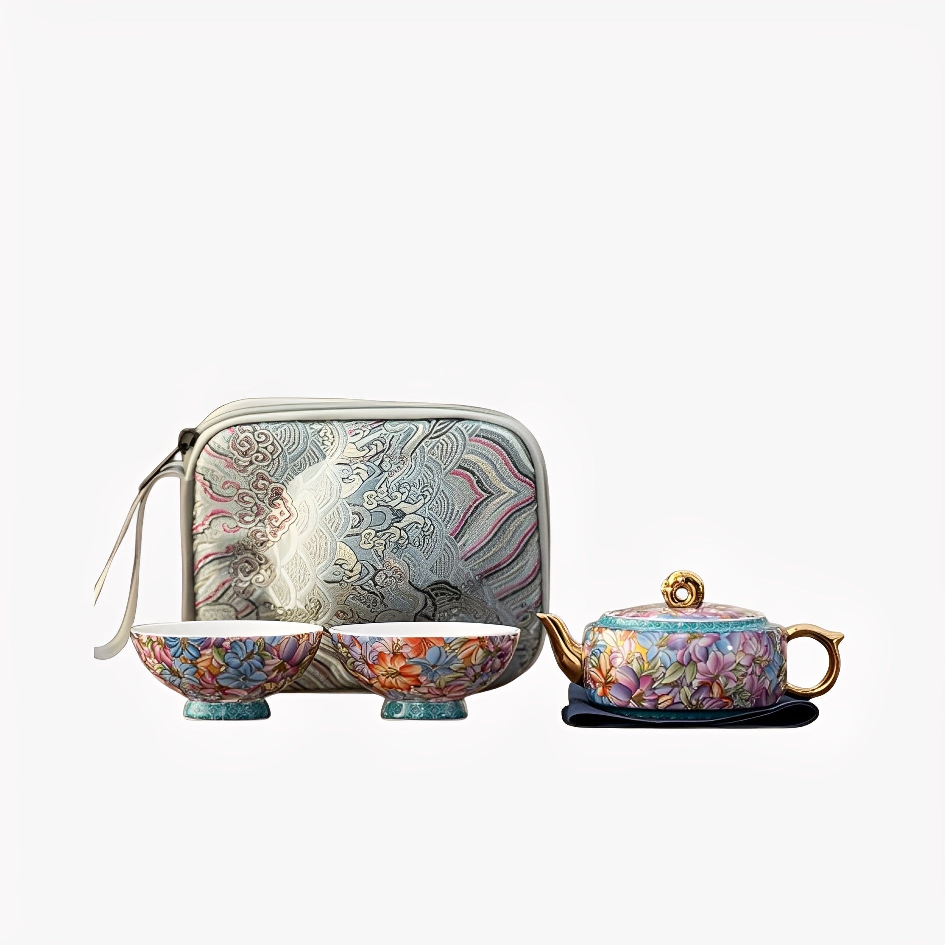 Lily Maximalist Travel Tea Set