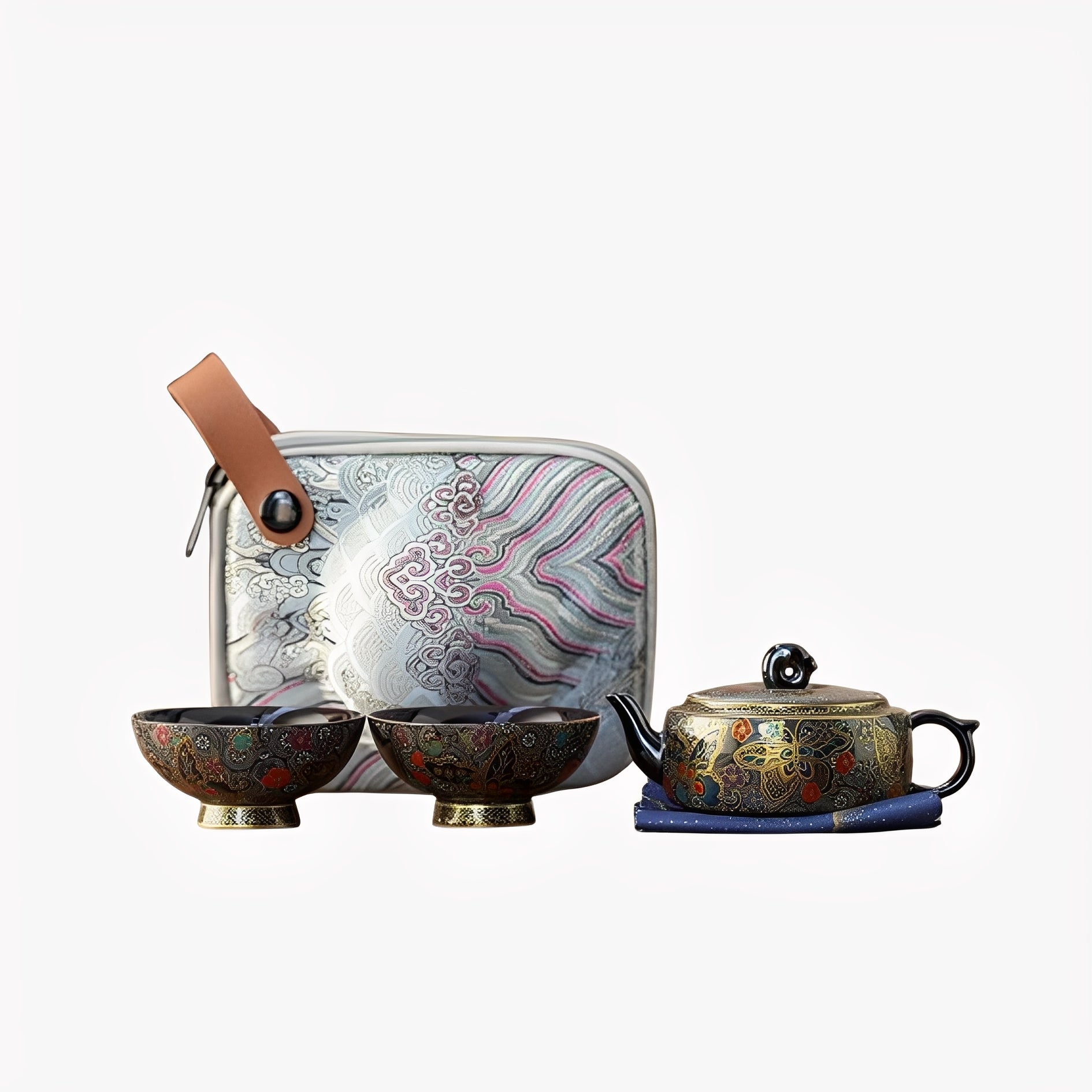 Obsidian Maximalist Travel Tea Set