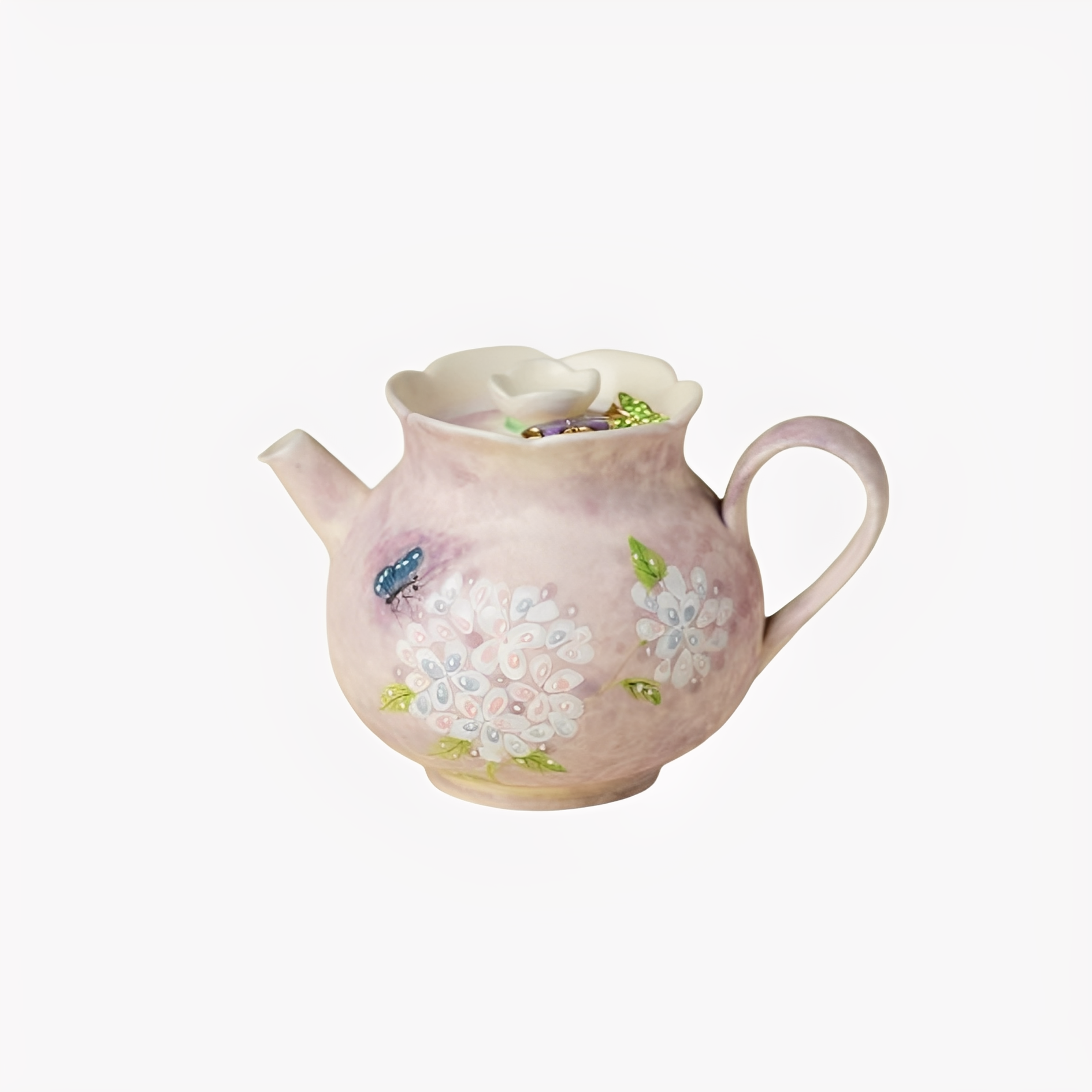 Butterfly Flower Teapot : - Seekcase