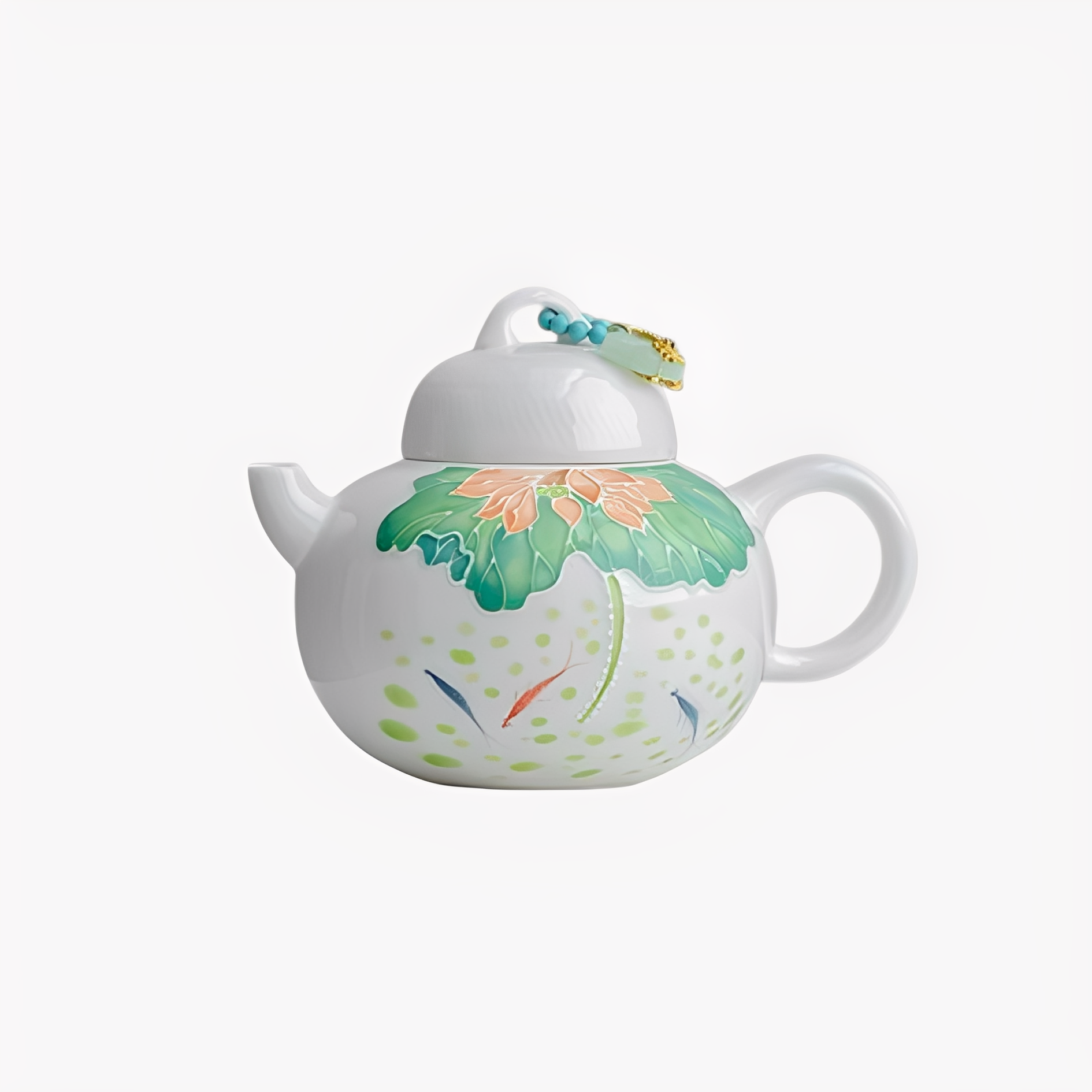 Fish & Lotus Teapot : - Seekcase