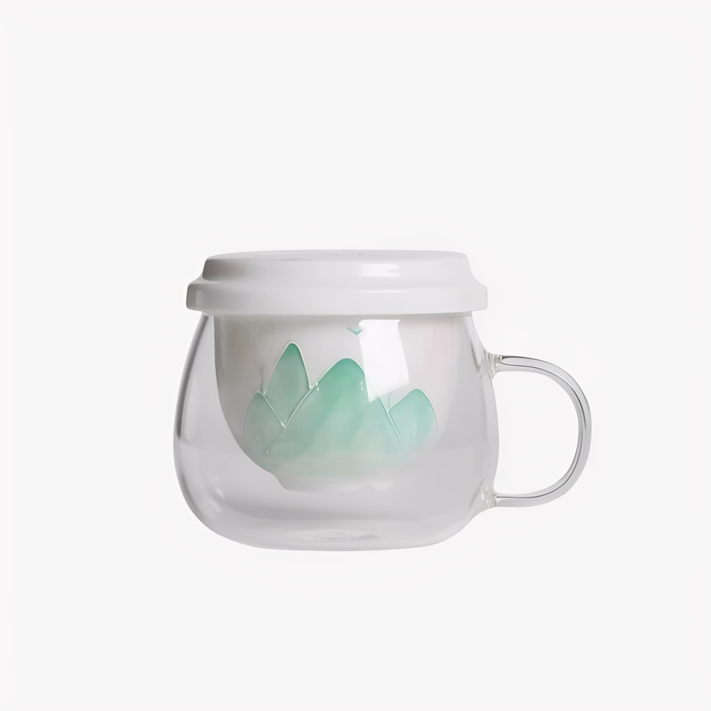 Mountain Peak All-in-One Tea Mug : - Seekcase