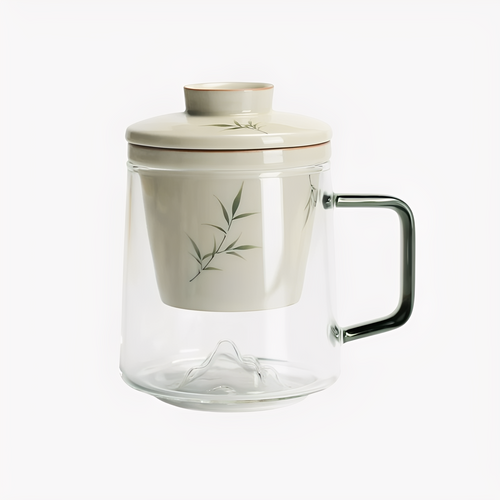 Bamboo All-in-One Tea Mug : - Seekcase
