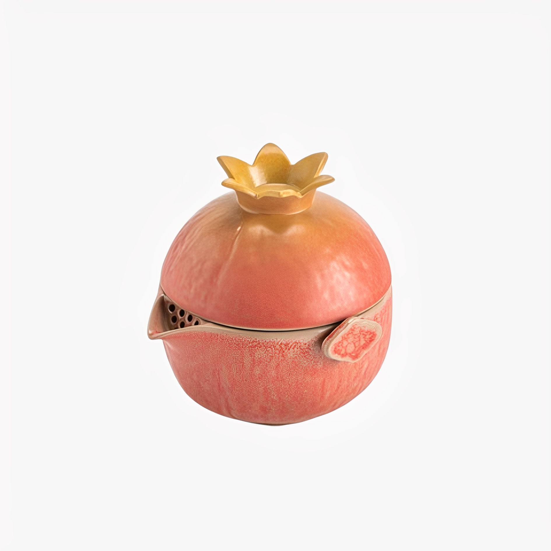 Pomegranate Travel Tea Set : - Seekcase