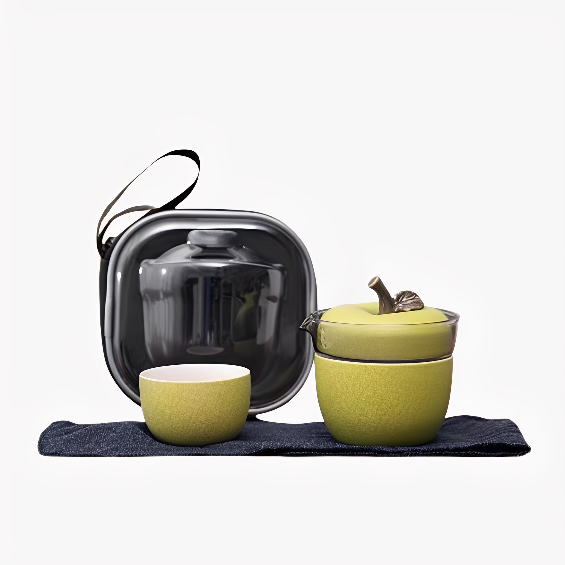 Apple Travel Tea Set : - Seekcase