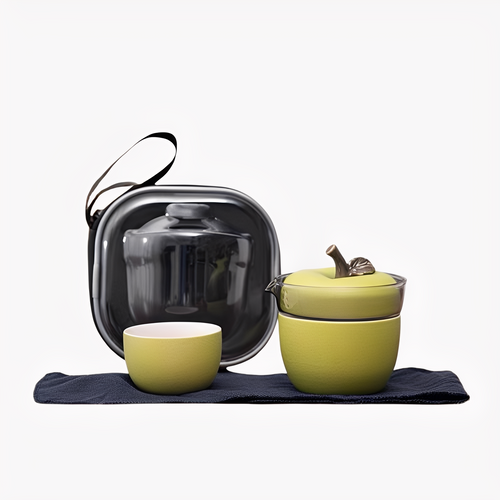 Apple Travel Tea Set : - Seekcase