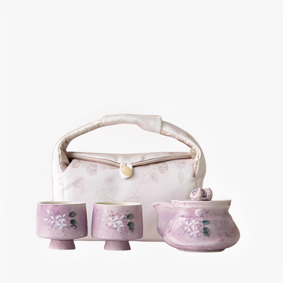 Hydrangea Portable Tea Set : - Seekcase