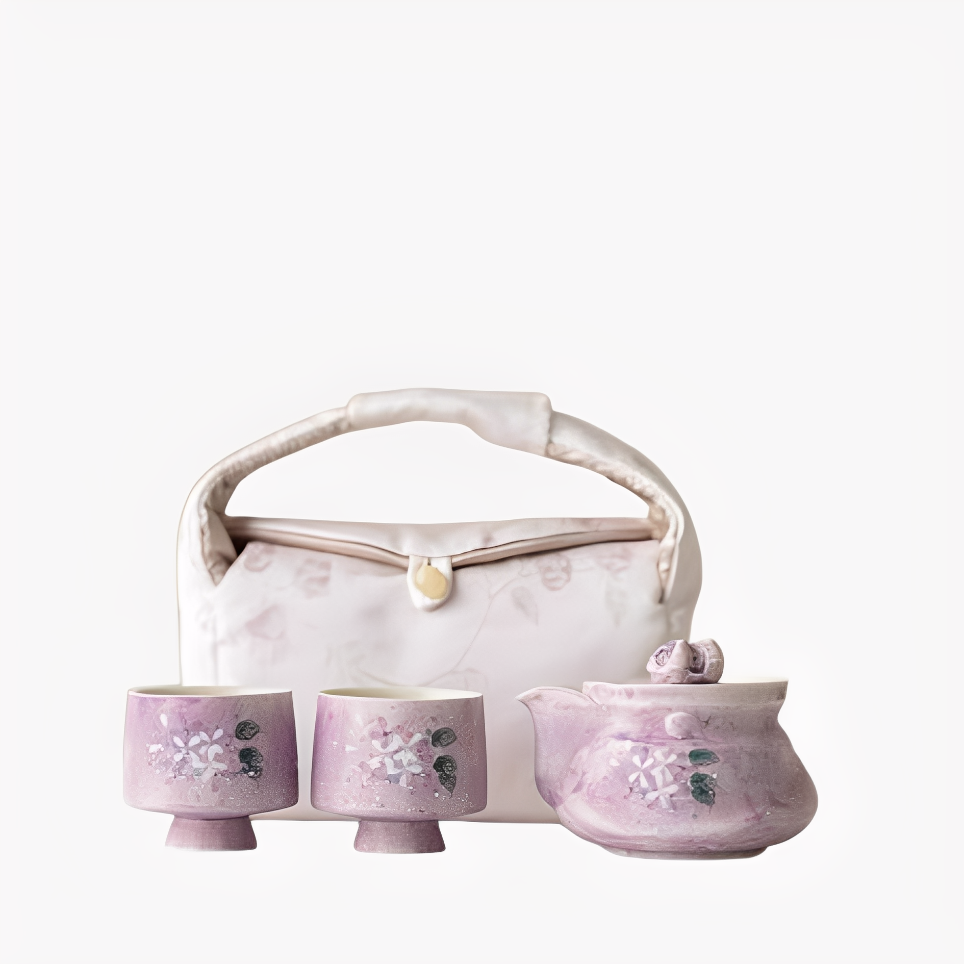 Hydrangea Portable Tea Set : - Seekcase