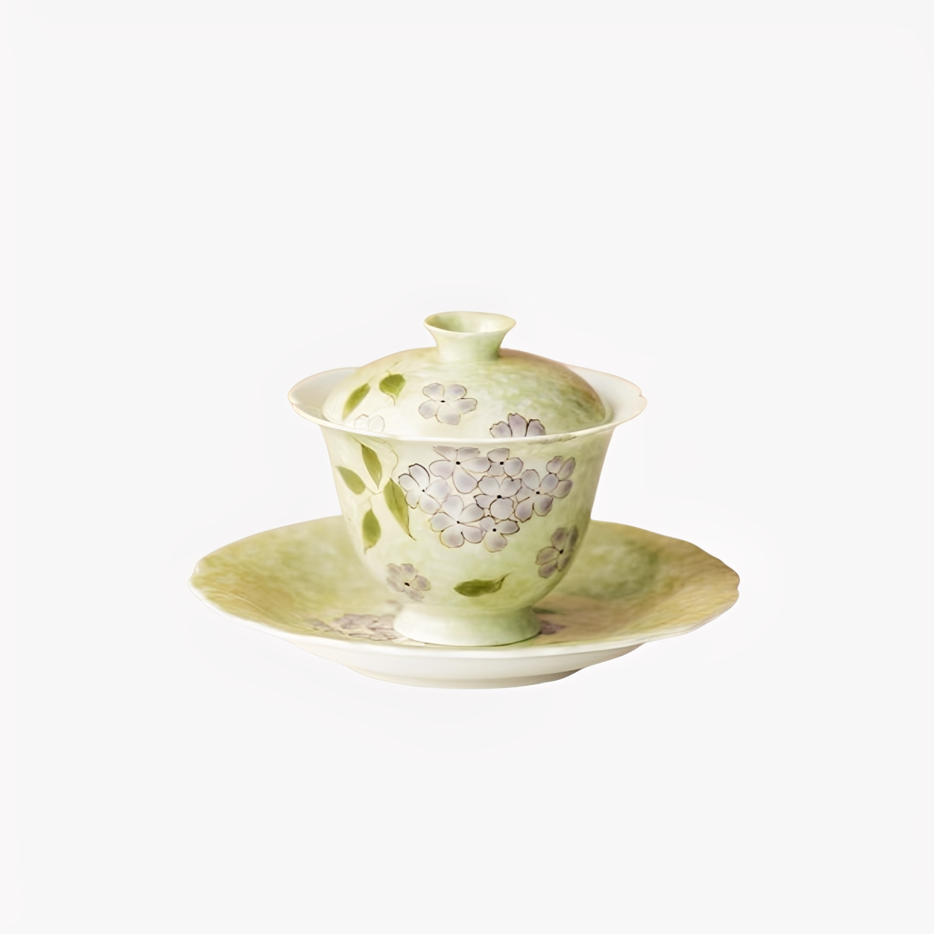 Purple Floral Gaiwan : - Seekcase